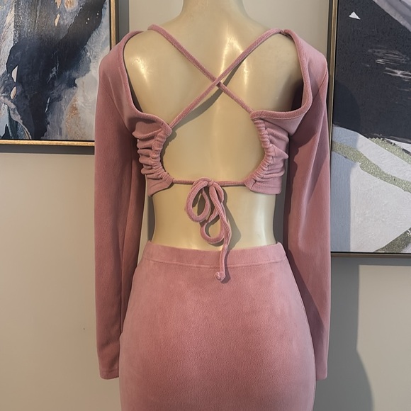 SHEIN- 2pc Long Skirt and Shirt Set size M - Picture 6 of 7